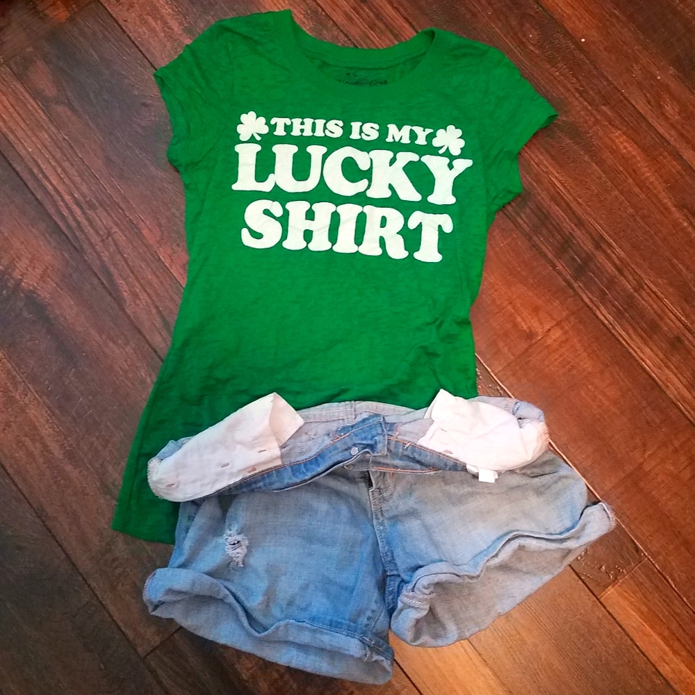 🍀Burnout lucky Shirt🍀
